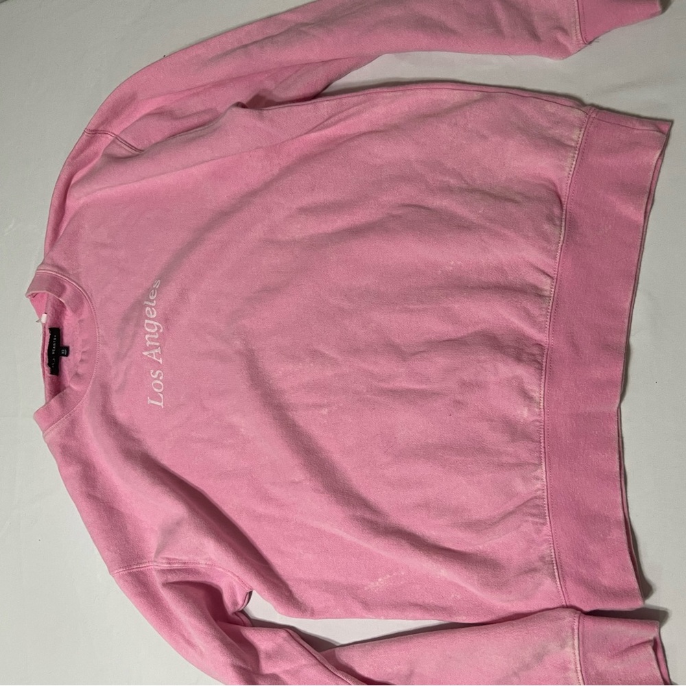 LA Hearts pink sweatshirt